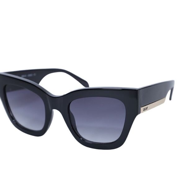 QUAY AUSTRALIA- By The Way Sunglasses- Black, Smoke NEW IN THE BOX main image 9